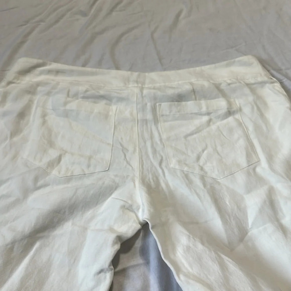 Cabi Womens Piazza Pants Linen Blend Pockets M wide leg - Picture 6 of 6